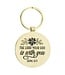 Teach, Encourage, Inspire Pink Epoxy-coated Metal Keychain - Zephaniah 3:17 | 金屬鑰匙圈