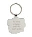 Be Strong in the Lord Silver Metal Keychain - Ephesians 6:10 | 金屬鑰匙圈