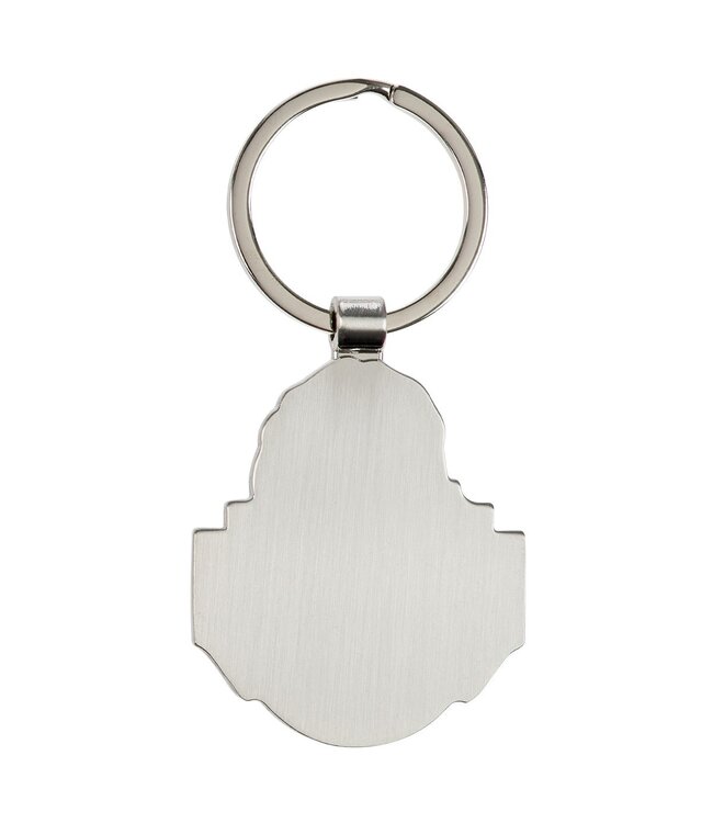 Be Strong in the Lord Lion Silver Metal Keychain - Ephesians 6:10 | 金屬鑰匙圈