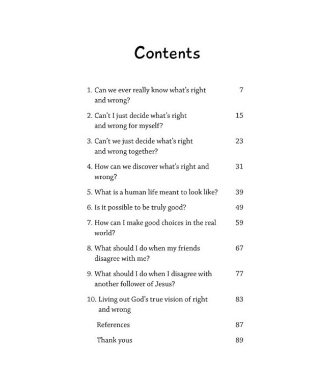 How Can I Be Sure What's Right and Wrong?