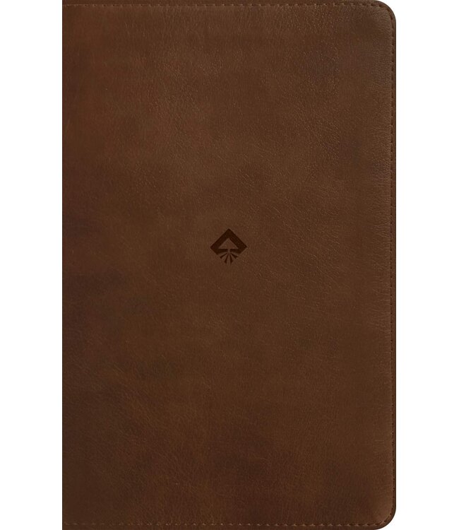 NLT Student Life Application Study Bible, Filament Enabled (LeatherLike, Indexed, Rustic Brown, Red Letter)