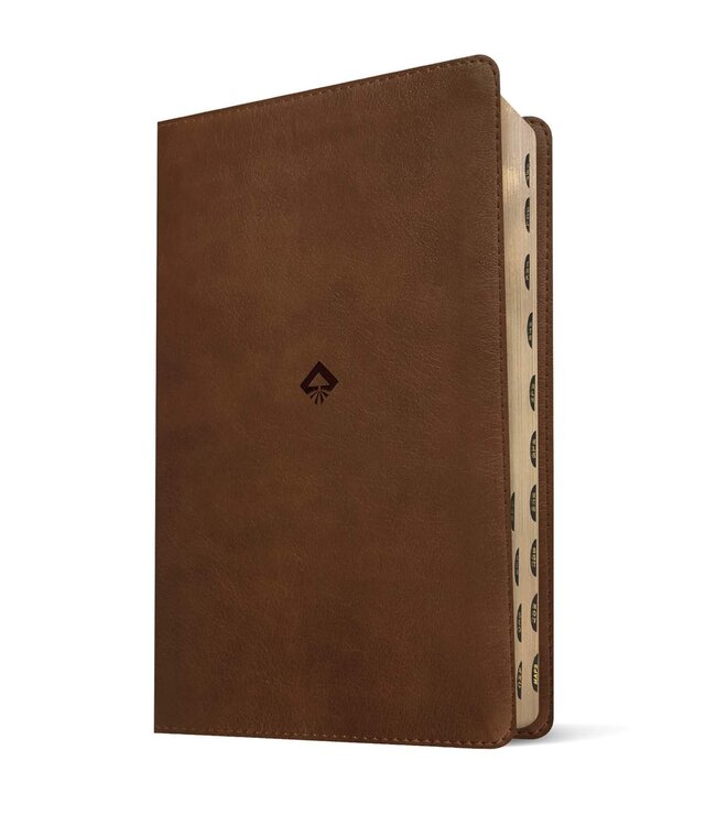 NLT Student Life Application Study Bible, Filament Enabled (LeatherLike, Indexed, Rustic Brown, Red Letter)