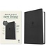 NLT Premium Value Thinline Bible, Large Print, Filament-Enabled--soft leather-look, black