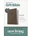 Premium Gift Bible NLT, Filament Enabled (LeatherLike, Star Cross Taupe, Red Letter)