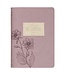 Always Be Joyful Dusty Mauve Faux Leather Classic Journal with Zipper Closure - 1 Thessalonians 5:16 | 仿皮筆記本，附拉鍊封口