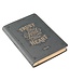 Trust in the Lord Charcoal Faux Leather Classic Journal - Proverbs 3:5 | 仿皮筆記本