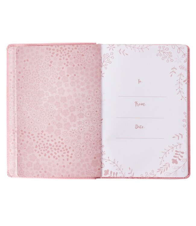 I Know the Plans Pink Faux Leather Classic Journal - Jeremiah 29:11 | 仿皮筆記本
