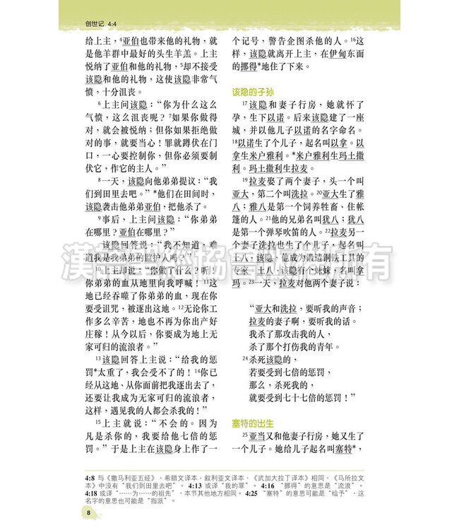 圣经．新普及译本．米黄色仿皮面．银边（简体）