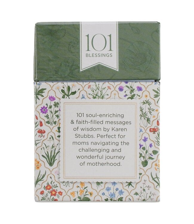 Wildflower 101 Moments With God For Moms Box of Blessings | 祝福金句卡