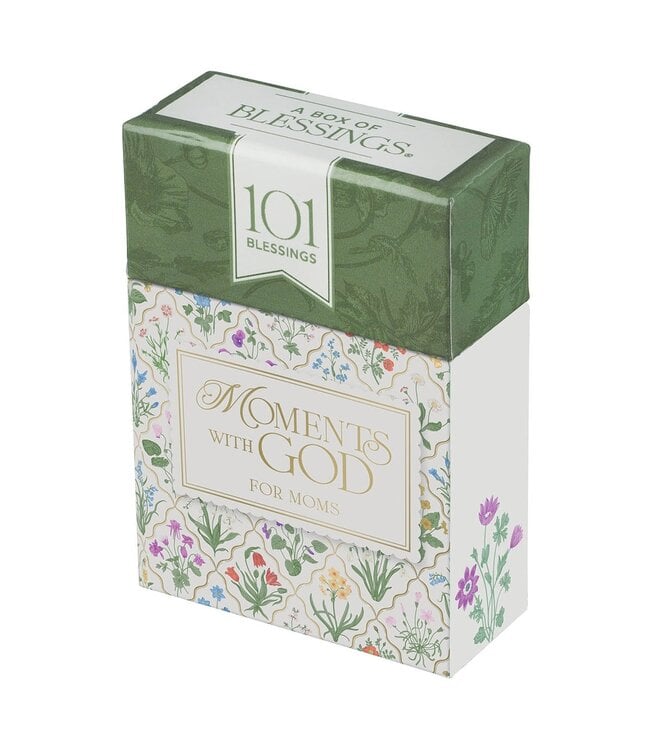 Wildflower 101 Moments With God For Moms Box of Blessings | 祝福金句卡