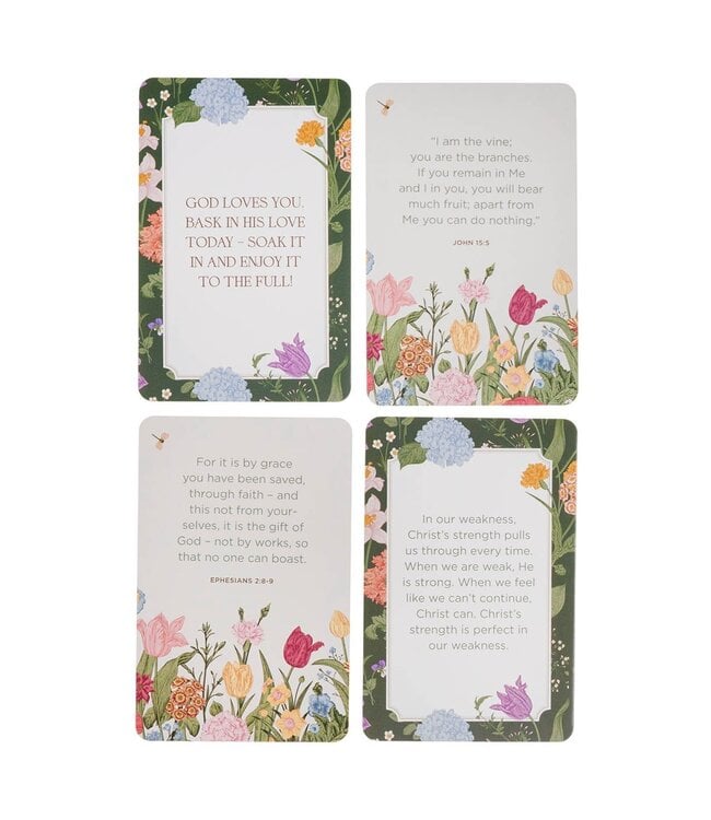 Wildflower 101 Moments With God For Moms Box of Blessings | 祝福金句卡