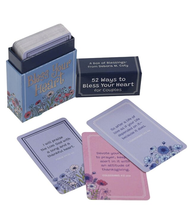Bless Your Heart Box of Blessings® – 52 Ways to Bless Your Heart for Couples | 祝福金句卡