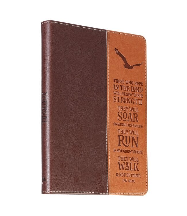 Wings Like Eagles Classic Faux Leather Journal | 仿皮筆記本