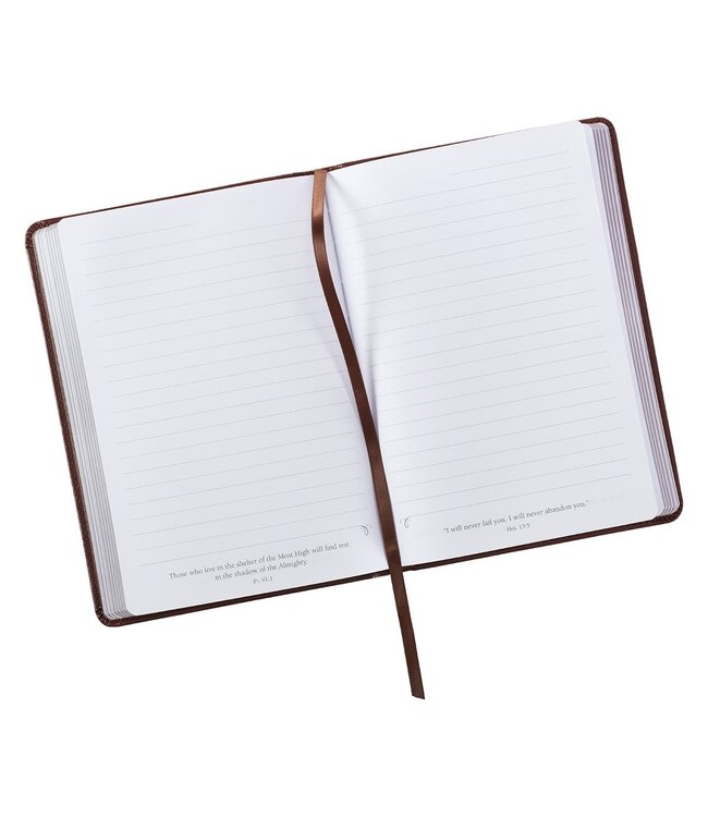Names of God Chestnut Brown Faux Leather Classic Journal | 仿皮筆記本