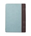 Blessed Teal Faux Leather Journal with Zippered Closure - Luke 1:45 | 仿皮筆記本附拉鏈封口