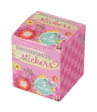 Christian Art Gifts Pink Sprinkled with Joy Sticker Roll | 貼紙卷