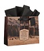 Man of God Brown Trailhead Large Landscape Gift Bag - 1 Timothy 6:11 | 禮物袋（大）