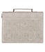 Sufficient Grace Taupe Wildflower Tapestry Faux Leather Fashion Bible Cover - 2 Corinthians 12:9 | 仿皮時尚聖經套