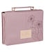 Always Be Joyful Dusty Mauve Faux Leather Fashion Bible Cover - 1 Thessalonians 5:16 | 仿皮時尚聖經套