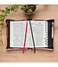 Be Still and Know Pink Floral Faux Leather Fashion Bible Cover - Psalm 46:10 | 仿皮時尚聖經套