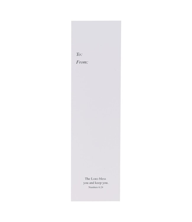 The Lord Bless You and Keep You Sunday School/Teacher Bookmark Set - Numbers 6:24-25 (Pack Of 10)  | 主日學／教師書籤套組（一包10張）