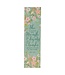 Strength and Dignity Teal Floral Sunday School/Teacher Bookmark Set - Proverbs 31:25 (Pack Of 10)  | 主日學／教師書籤套組（一包10張）