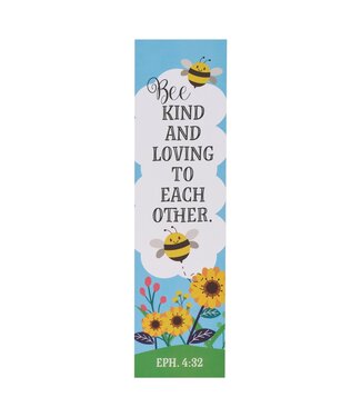 Christian Art Gifts Bee Kind and Loving Sunday School/Teacher Bookmark Set - Ephesians 4:32 (Pack Of 10)  | 主日學／教師書籤套組（一包10張）