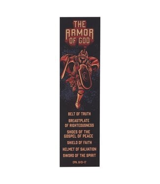 Christian Art Gifts Armor of God Sunday School/Teacher Bookmark Set - Ephesians 6:13-17 (Pack Of 10)  | 主日學／教師書籤套組（一包10張）