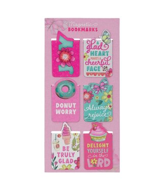 Christian Art Gifts Sprinkled with Joy Magnetic Bookmark Set | 磁性書籤套組