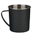 Do Not Be Shaken Black Camp-style Stainless Steel Mug - Psalm 16:8 | 露營風格不鏽鋼馬克杯