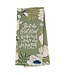 The Lord Stood With Me Sage Green Cotton Tea Towel - 2 Timothy 4:17 | 純棉茶巾