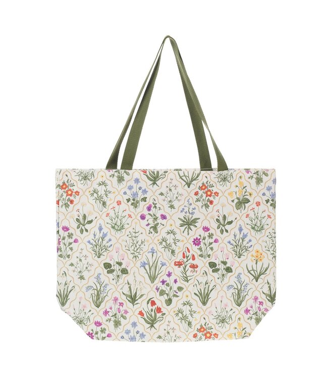 My Grace is Sufficient Floral Tapestry Canvas Tote Bag | 掛毯帆布托特包