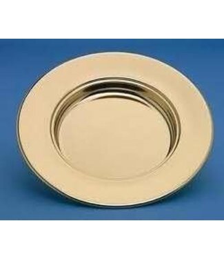 Artistic Manufacturing Communion-Brasstone-Bread Plate-10" (RW 505AB) | 金色聖餐餅盤－10吋
