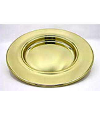 Artistic Manufacturing Communion-Brasstone-Bread Plate-Stacking-10" (RW 504AB) | 聖餐銅色餅盤（可堆疊式）- 10英吋