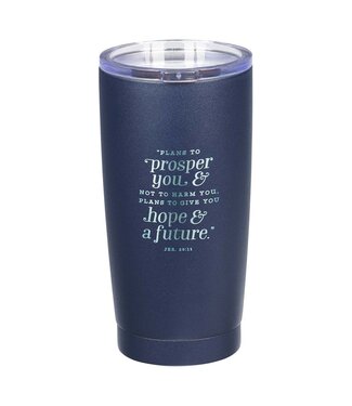 Christian Art Gifts Hope & a Future Stainless Steel Mug - Jeremiah 29:11 | 不鏽鋼隨行杯