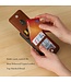 Stand Firm Honey-brown Faux Leather Phone Wallet with Stand - 1 Corinthians 16:13 | 仿皮手機 Magsafe 錢包