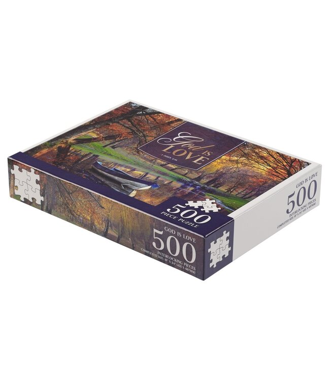 God is Love 500-piece Jigsaw Puzzle - 1 John 4:16 | 500塊拼圖