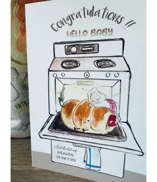 Hallelujah 魚媽手作店 魚媽．新生嬰兒卡