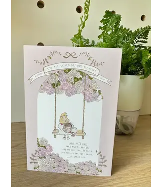 Hallelujah 魚媽手作店 魚媽．繡球花安慰卡 Heal Me