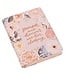 Strength and Honor Pink Floral Faux Leather Classic Journal with Zipper Closure - Proverbs 31:25 | 仿皮拉鏈經典筆記本