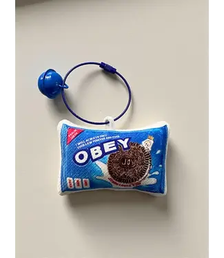 Hallelujah 魚媽手作店 OREO/OBEY 公仔匙扣