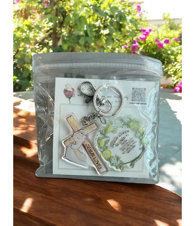 魚媽電話繩匙扣．檸檬