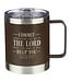 Commit Everything Brown Camp-style Stainless Steel Mug - Psalm 37:5 | 露營風不鏽鋼馬克杯