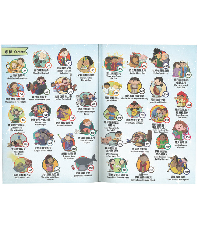 聖經咬一口（中英對照） | Bible Bites For Bedtime