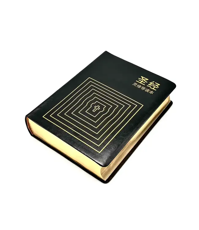 圣经．和合本．灵修导读本．黑色皮面（简体）