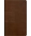NLT Thinline Reference Zipper Bible Filament Enabled Edition-Atlas Rustic Brown LeatherLike Indexed