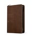 NLT Thinline Reference Zipper Bible Filament Enabled Edition-Atlas Rustic Brown LeatherLike Indexed