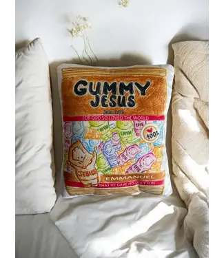 Hallelujah 魚媽手作店 零食抱枕．Gummy Jesus