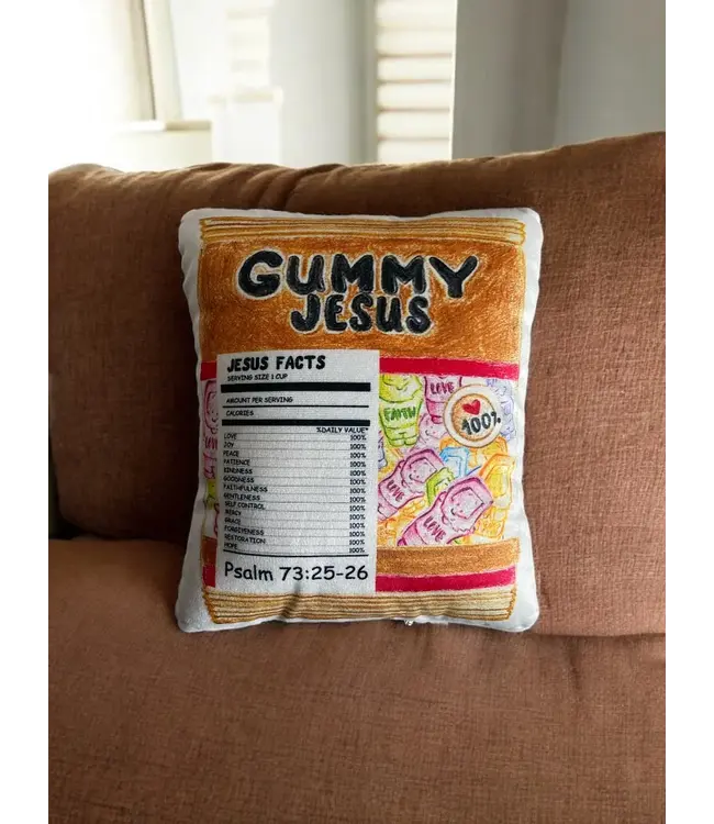 零食抱枕．Gummy Jesus