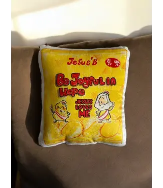 Hallelujah 魚媽手作店 零食抱枕．Jesus B